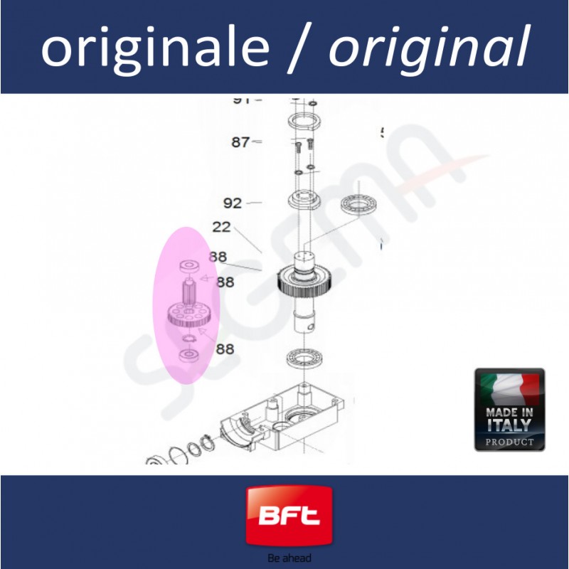 Kit asse secondario IGEA - PHEBE-JOINT