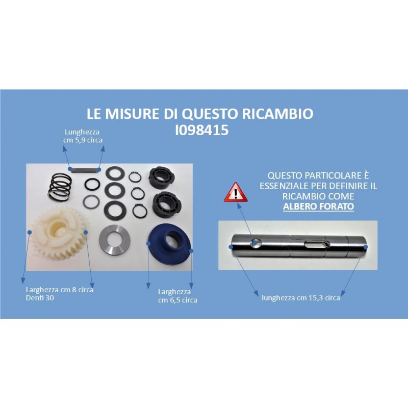 Kit de réduction perforé DEIMOS, COMPAT ou LEM