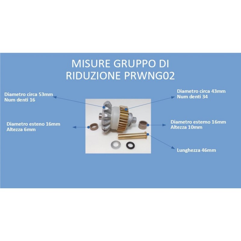 Gruppo riduzione per operatore WINGO a 220V