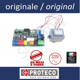 Q80A Centrale di comando per cancelli a battente 220V