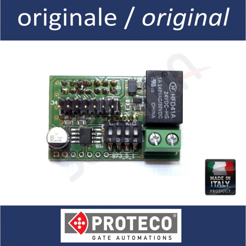 Additional module for II radio channel on PROTECO control unit