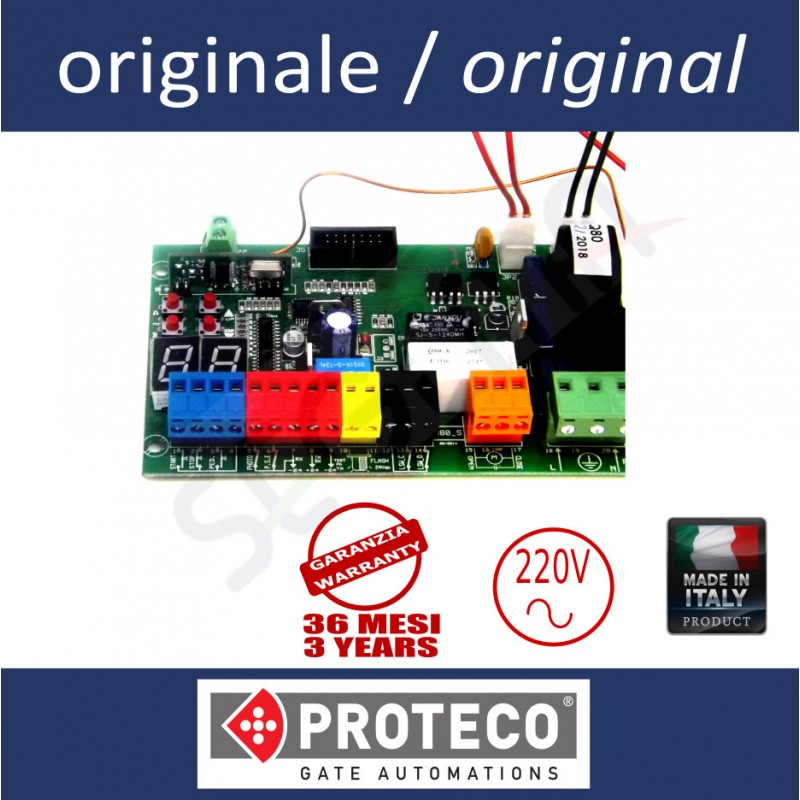 Q80S Centrale per cancelli scorrevoli 220V