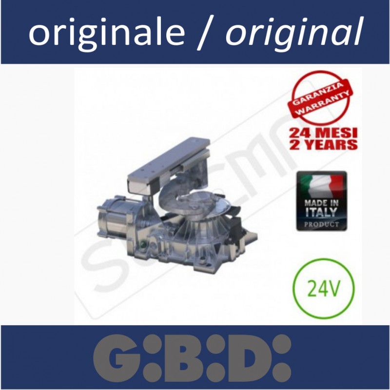 GROUND 624 operatore interrato 24V cancelli a battente