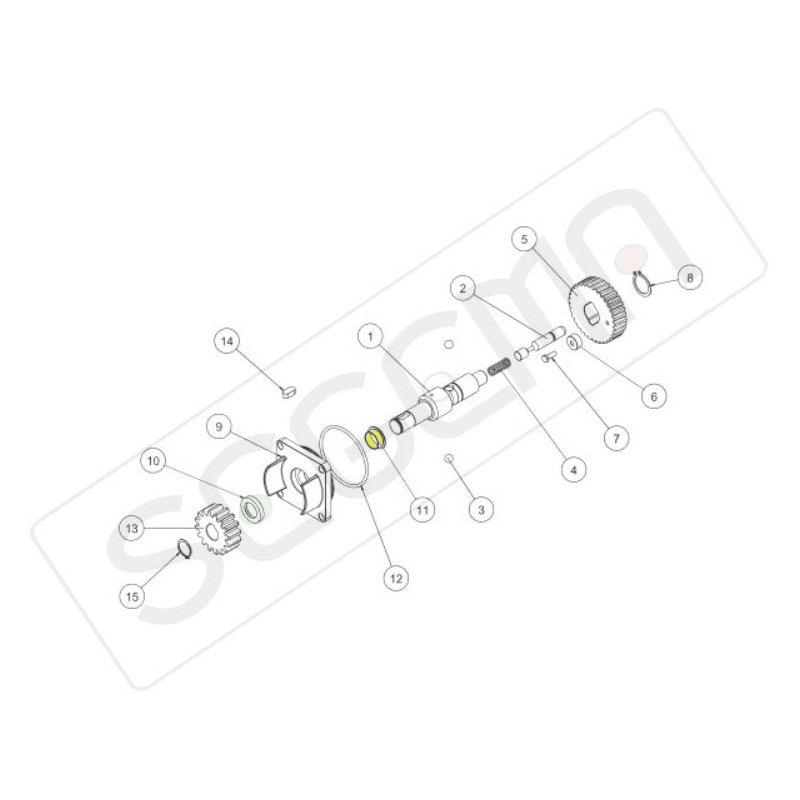 Boccola per albero riduzione PASS 1200/1800/2500