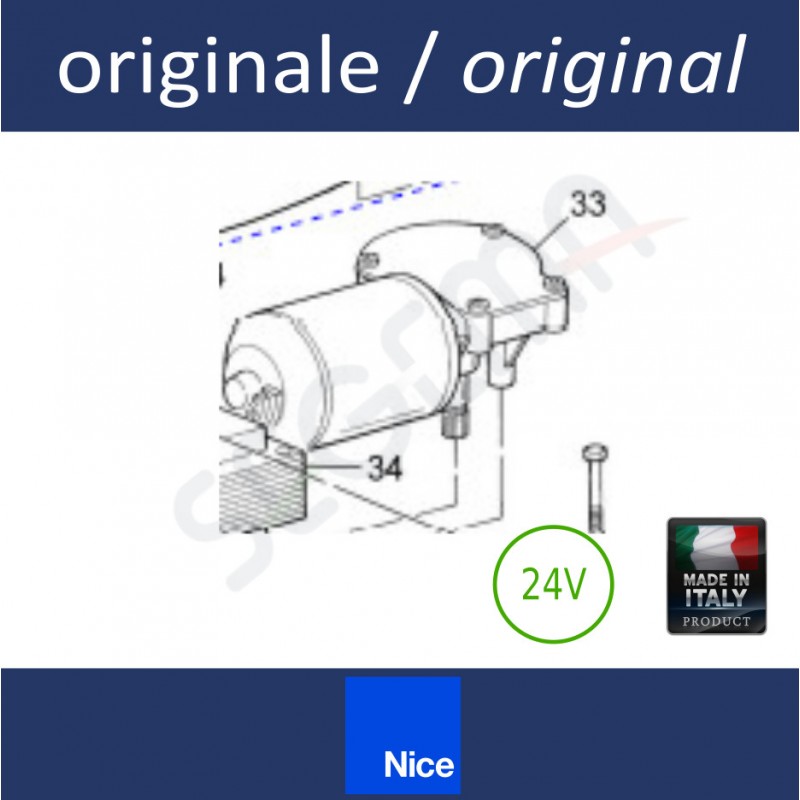 Motore preassemblato per SPIN30