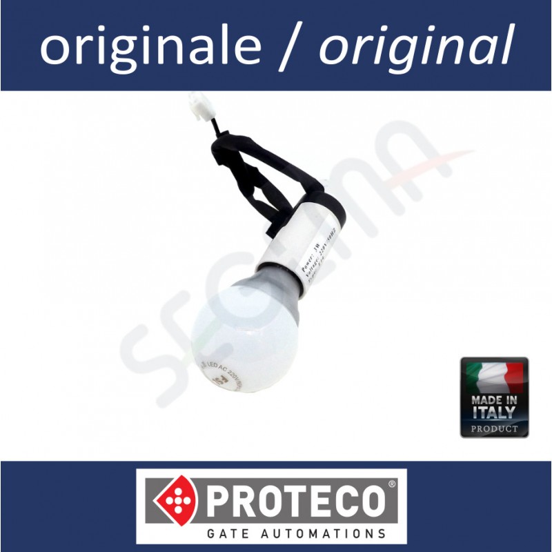 Lamp holder with bulb for operator LIBRA
