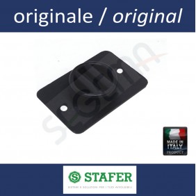 Tappo per foro cinghia NERO