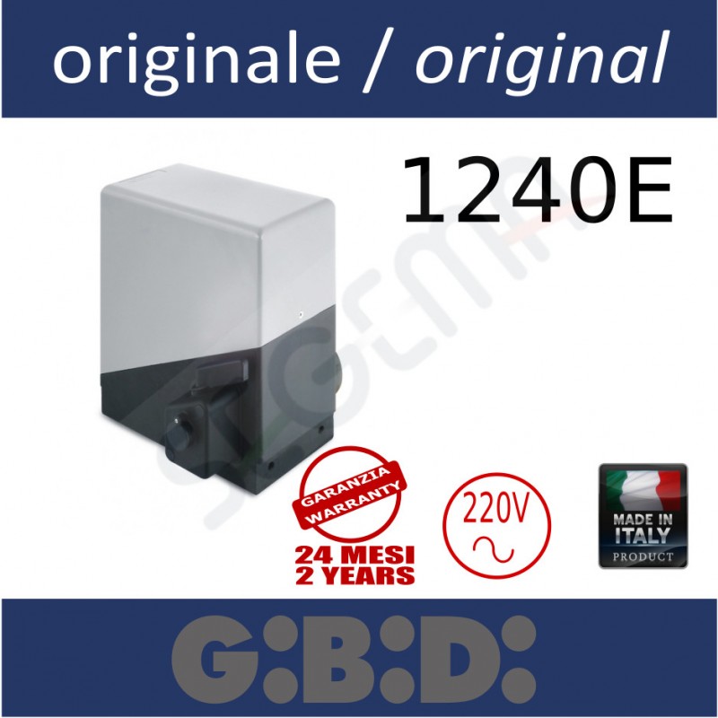 PASS1240E operatore per cancelli scorrevoli fino a 1200 Kg PASS1240E operatore per cancelli scorrevoli fino a 1200 Kg