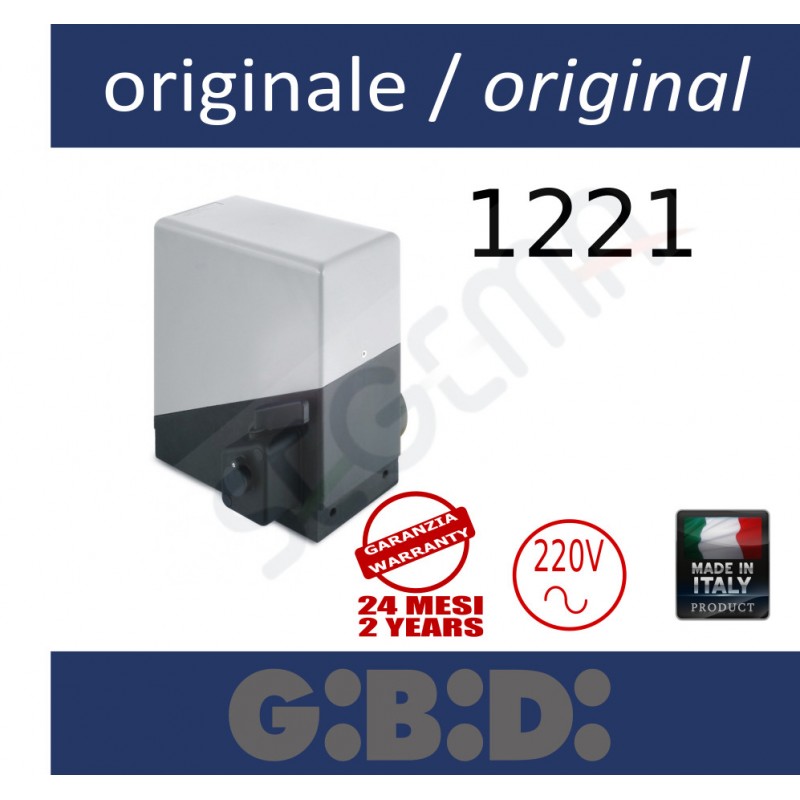PASS1221 operatore per cancelli scorrevoli fino a 1200Kg senza centrale PASS1221 operatore per cancelli scorrevoli fino a 1200Kg senza centrale