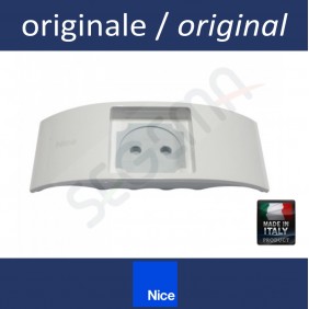 Supporto da tavolo antiurto NICEWAY bianco