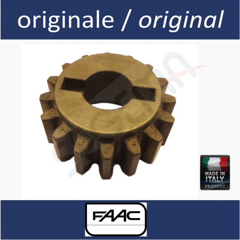 Spare pinion Z16 for FAAC sliding gates