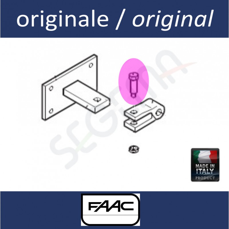 Perno corto forcella posteriore FAAC