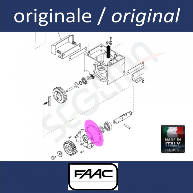 Guarnizione flangia latarale uscita 746/844