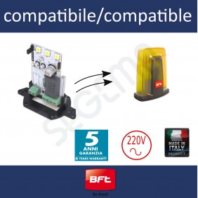 High-efficency LED board for BFT flashing lights