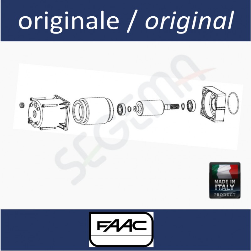 Slow motor for FAAC 550 and 390 at 230 Volt