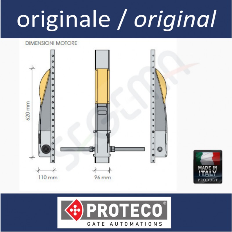 SWING Operatore porte basculanti SENZA CENTRALE