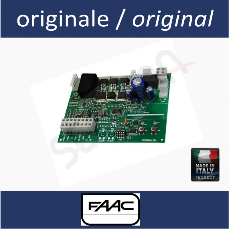 Electronic control board for FAAC D600