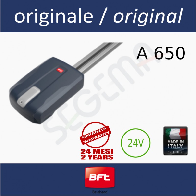 BOTTICELLI BT A650 operatore porte sezionali 10mq BOTTICELLI BT A650 operatore porte sezionali 10mq