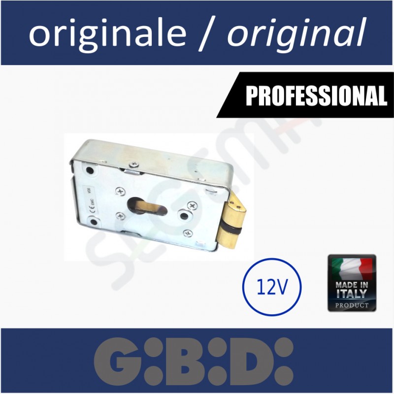 Electric lock 12 V for swing gates