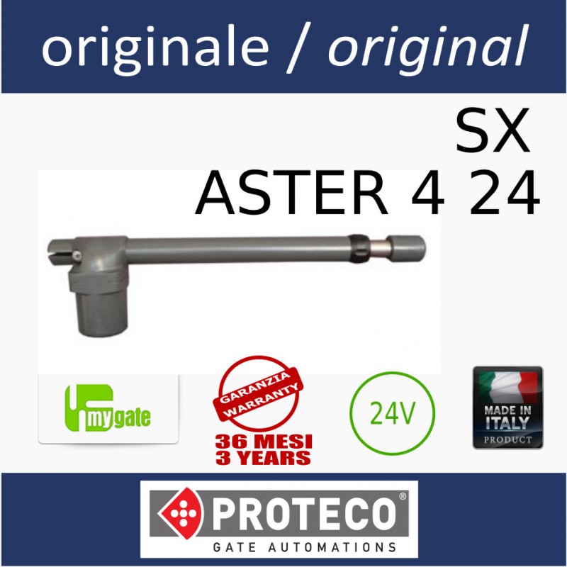 myASTER 24  operatore bassa tensione SINISTRO