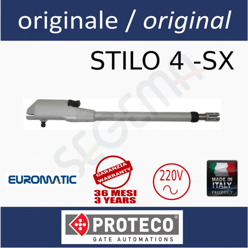 STILO 4 Operatore elettromeccanico lineare SINISTRO