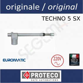 TECHNO operatore motore 220V versione sinistra