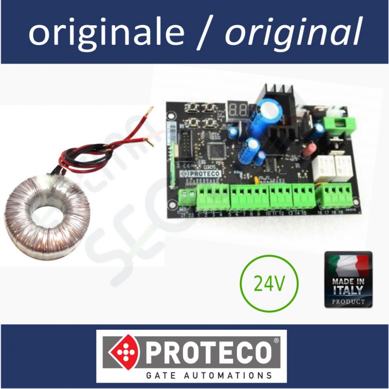 PQ20S Centrale di comando per cancelli scorrevoli 24Volt