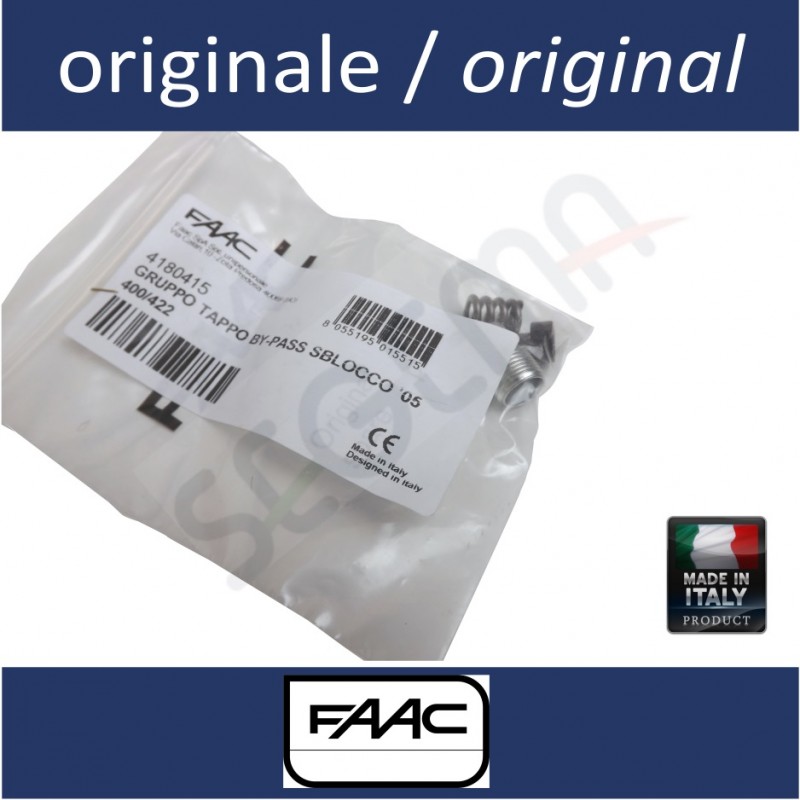 Valve de dérivation simple complète 400/422