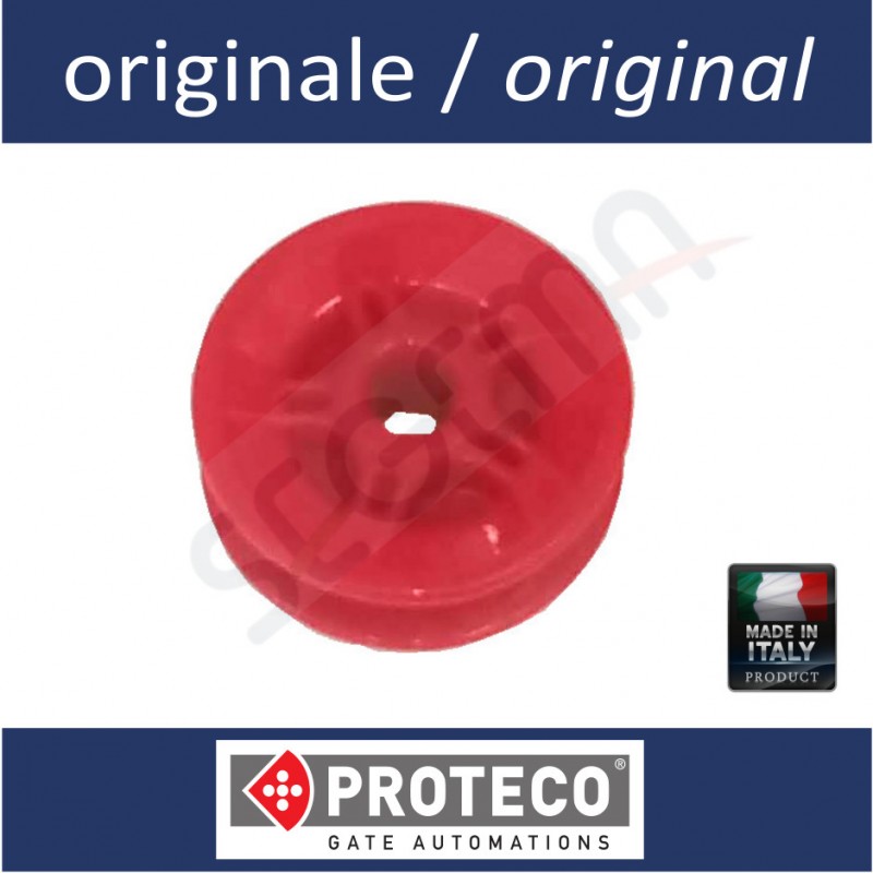 Roue rouge pour tendeurs de chaîne LIBRA ou LIFTUP