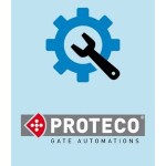 Originalprodukte von PROTECO für die technische Unterstützung bei Tür- und Torautomatisierungen